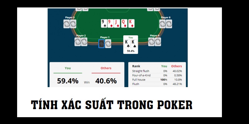 Cách tính toán xác suất trong bài Poker